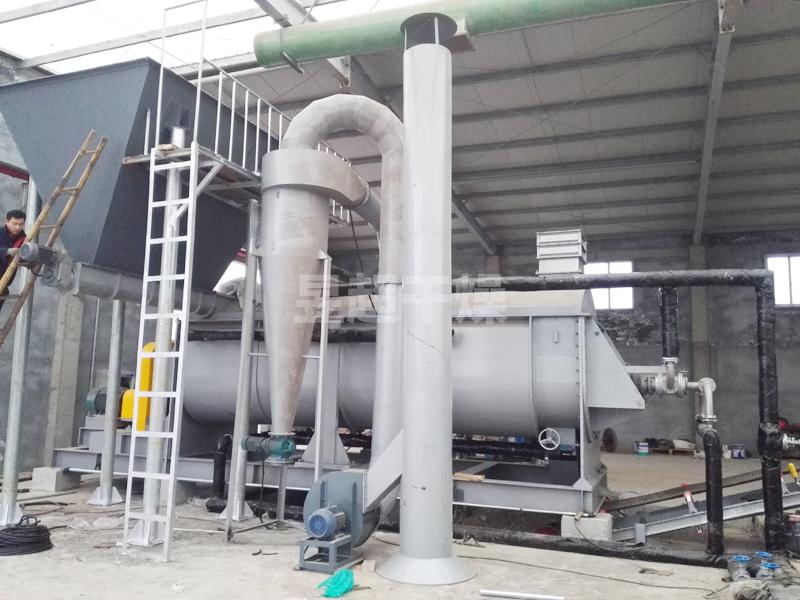 镇江XX环保工程科技有限公司订购30平方桨叶干燥机一台